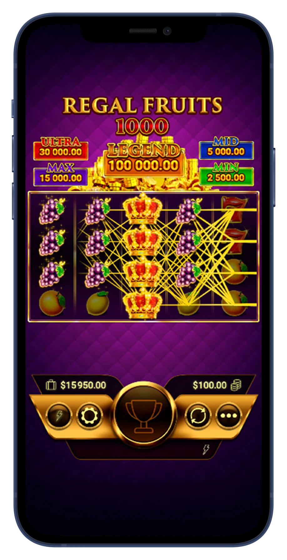 Regal Fruits 5 slot